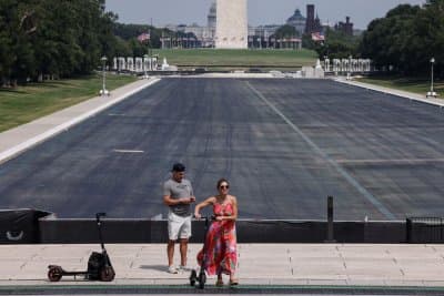 Judge dismisses vandalism charges against ex-Olympian in Reflecting Pool case
