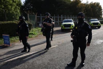 Five British nationals arrested on terror suspicion near U.S. air base in UK