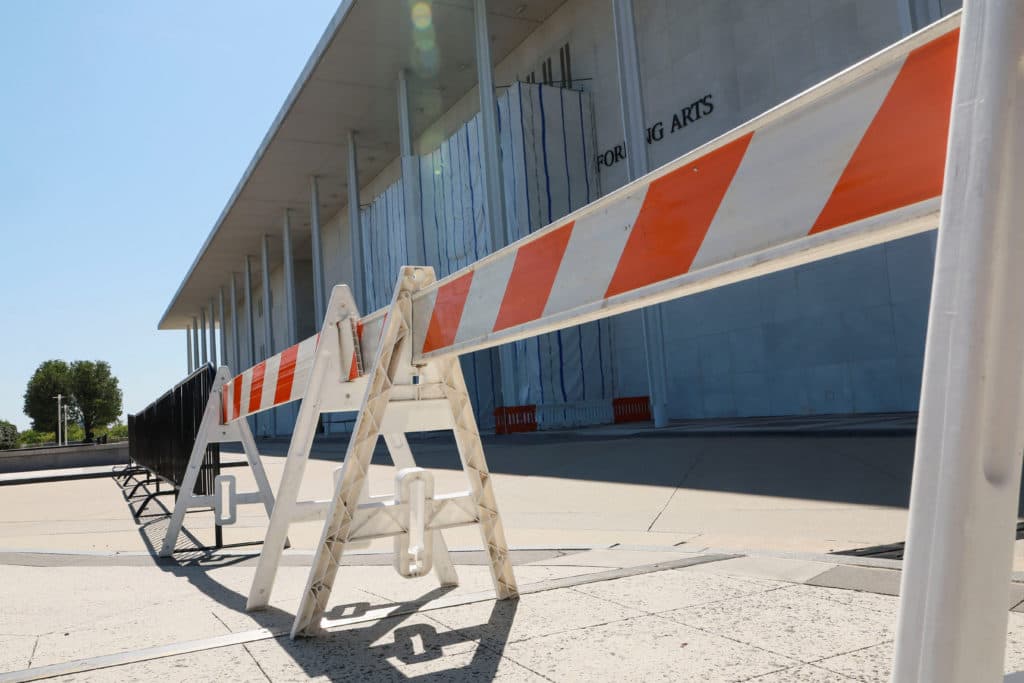 Fencing Erected Around Kennedy Center Following Board Vote to Close