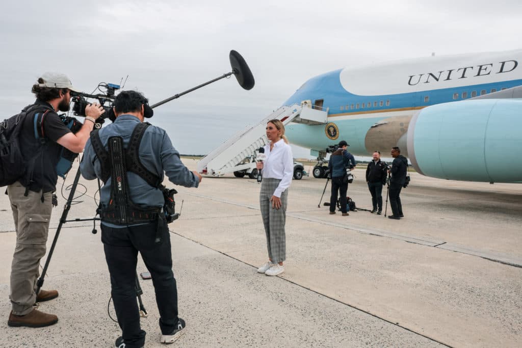 White House Blocks CNN From Air Force One Press Pool