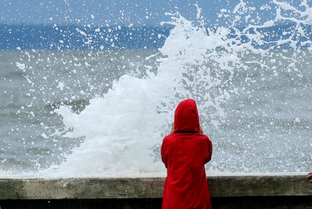 Powerful nor'easter causes flooding and power outages across East Coast