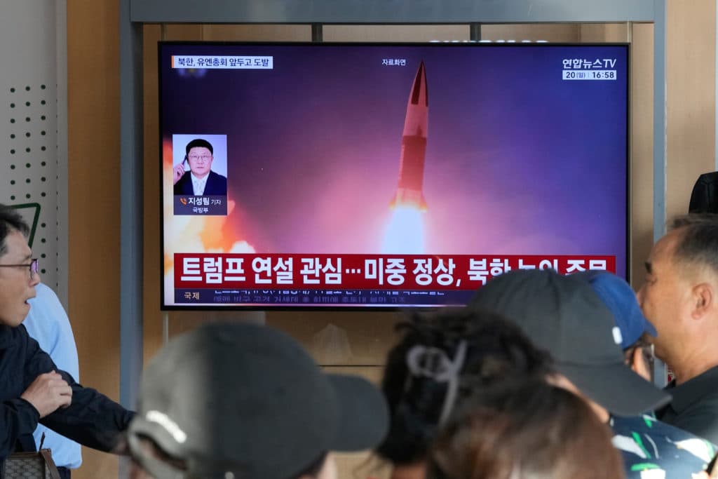 North Korea Launches Ballistic Missiles into Sea