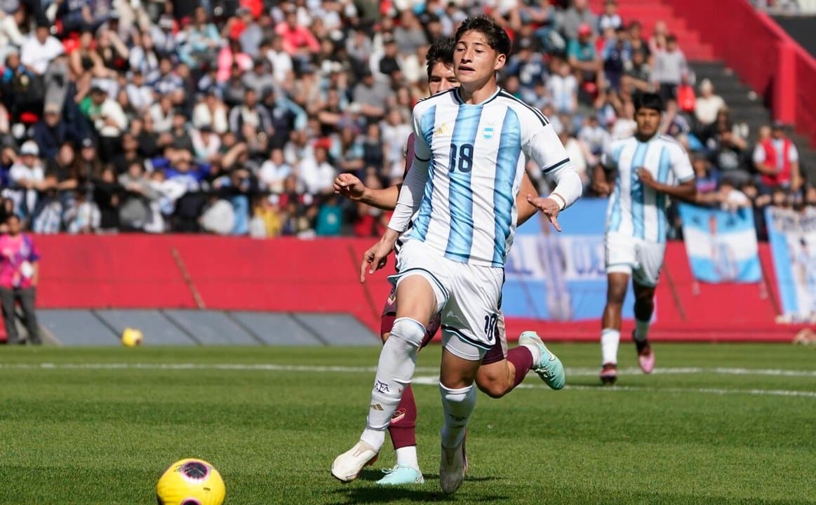 Argentina Sub-19 vence a Perú y avanza a la final de los Juegos Suramericanos