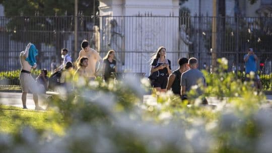 Pronóstico meteorológico para Buenos Aires: primavera con variabilidad térmica