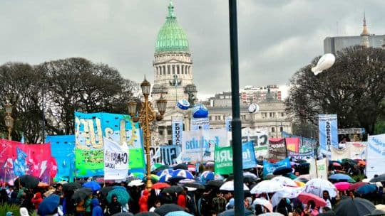 Quinta Marcha Federal Universitaria por Ley de Financiamiento