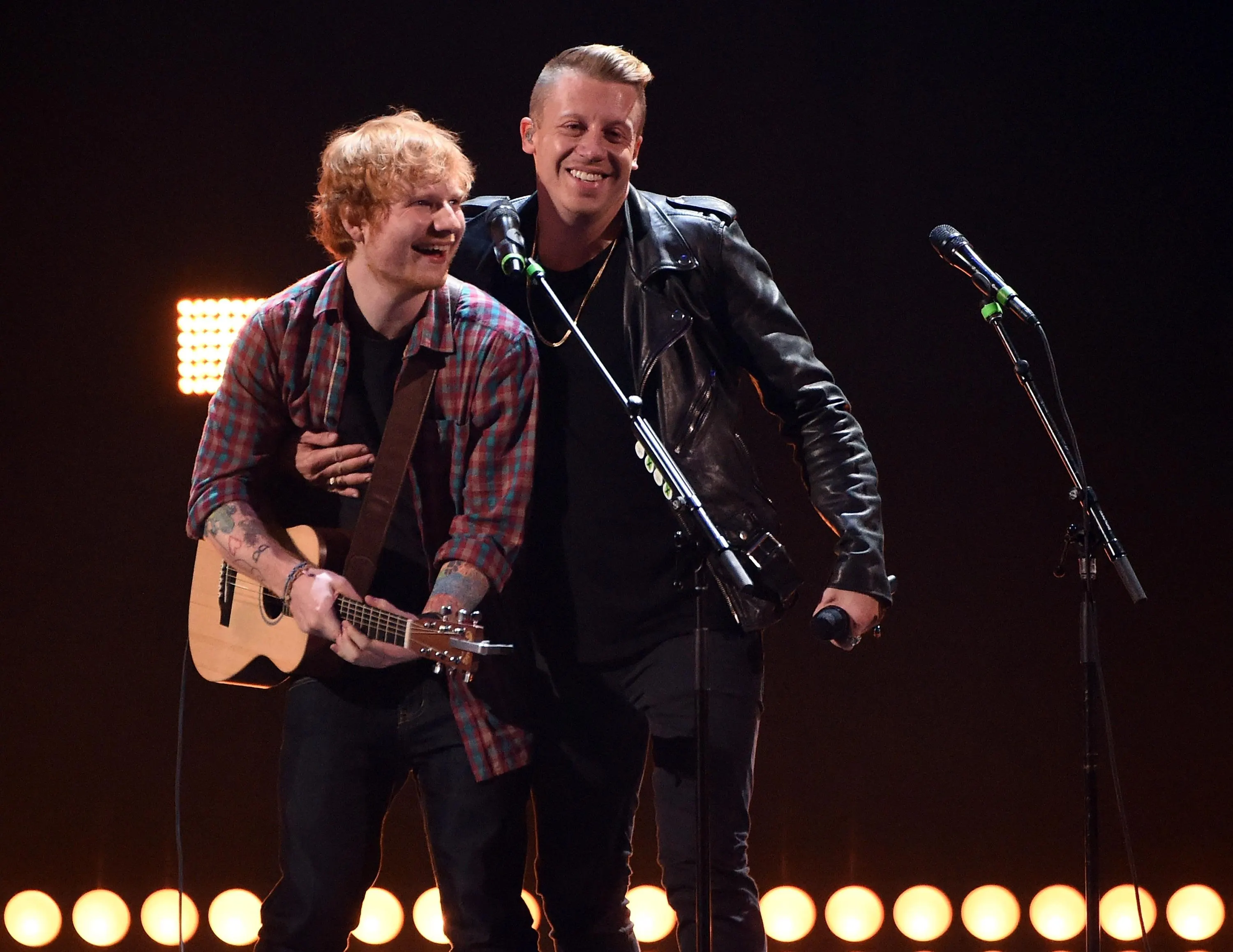 Macklemore Removed From Ed Sheeran Tour Over Palestine Comments