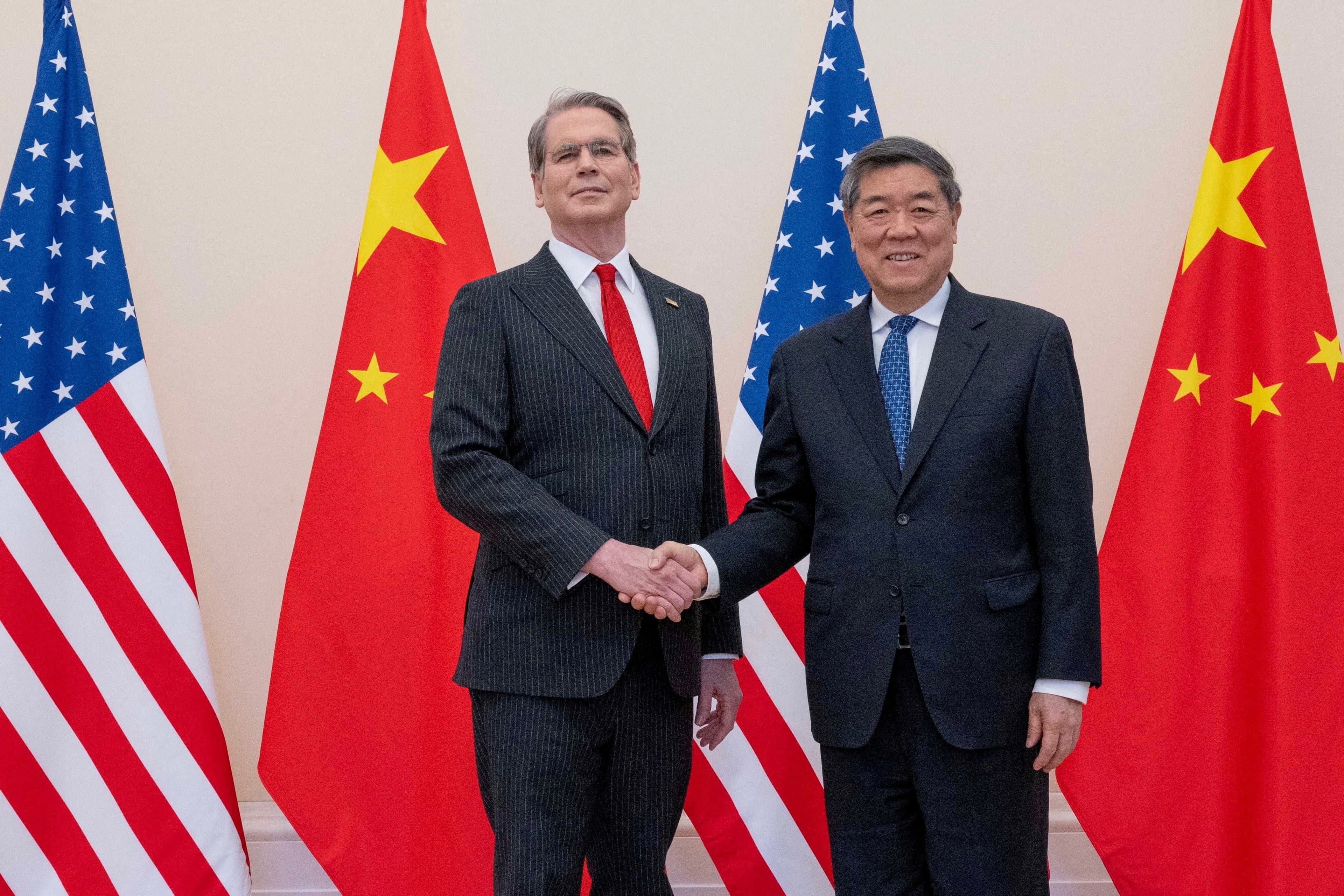 US Treasury Secretary Bessent meets Chinese Vice Premier before Trump-Xi summit
