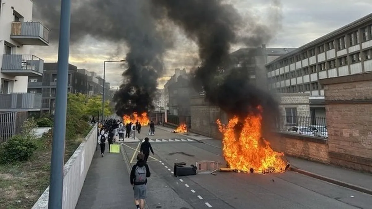 Protestas estudiantiles en Francia: marchas masivas y enfrentamientos con la policía