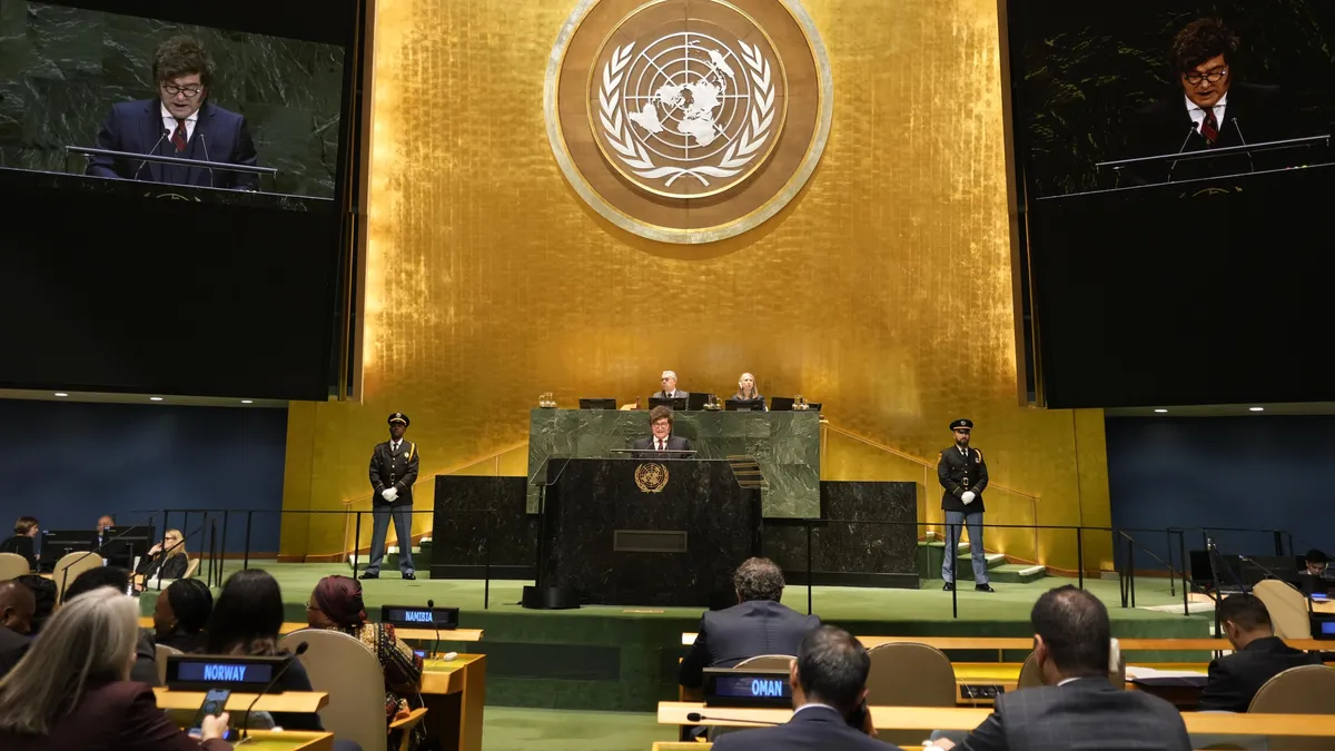 Milei critica a la ONU en Asamblea General y reafirma reclamo por Malvinas