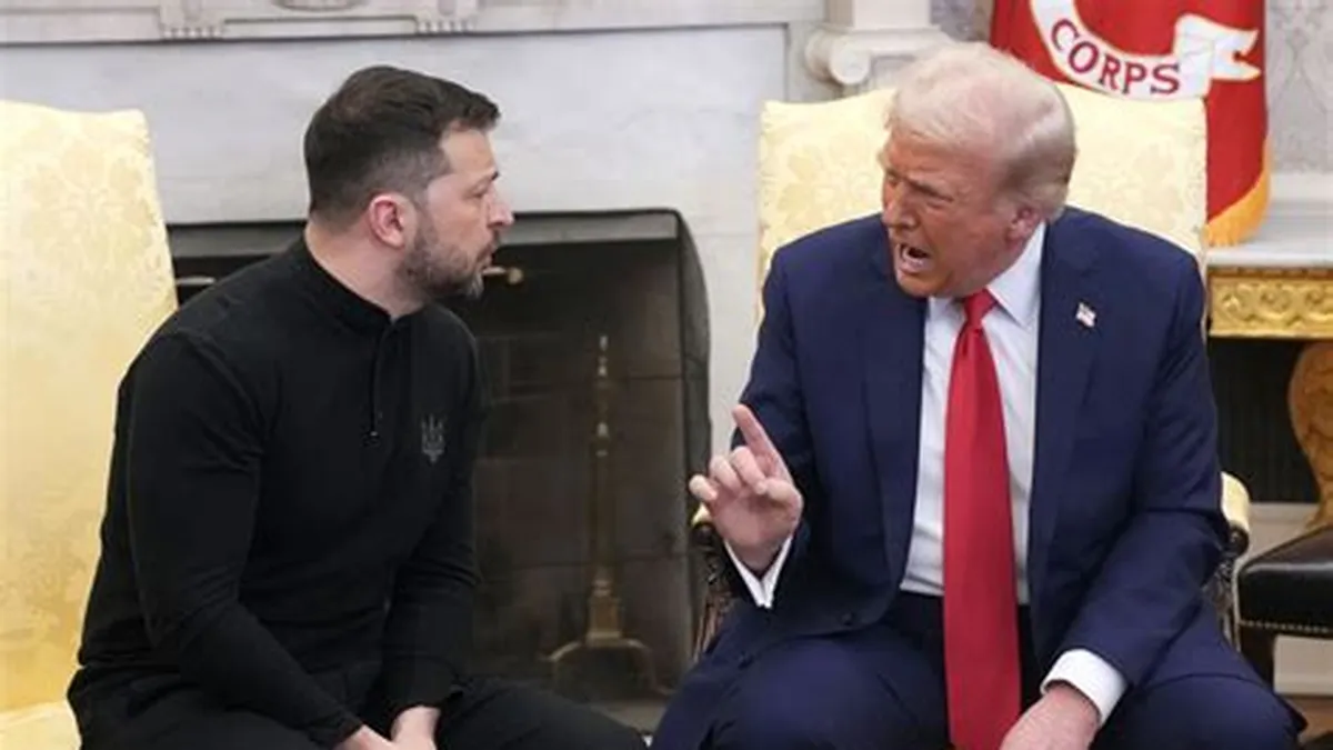 Trump pide reemplazar a Zelenski tras ataque ucraniano a refinería rusa