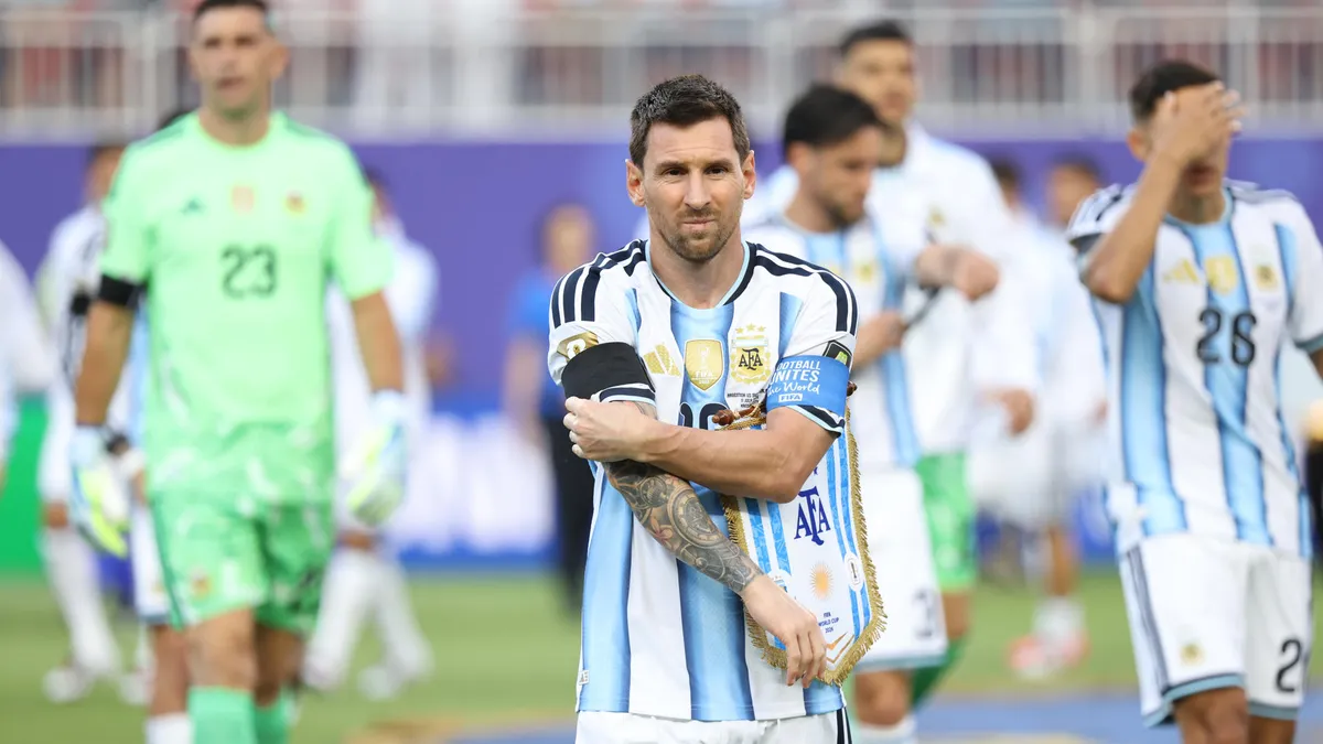 Despedida de Lionel Messi con la Selección Argentina el 6 de octubre