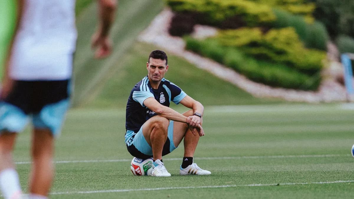 Scaloni abre la puerta a su continuidad en la Selección Argentina