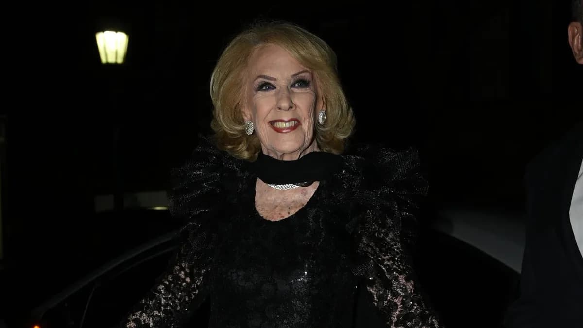 Mirtha Legrand internada por cuadro respiratorio bronquial