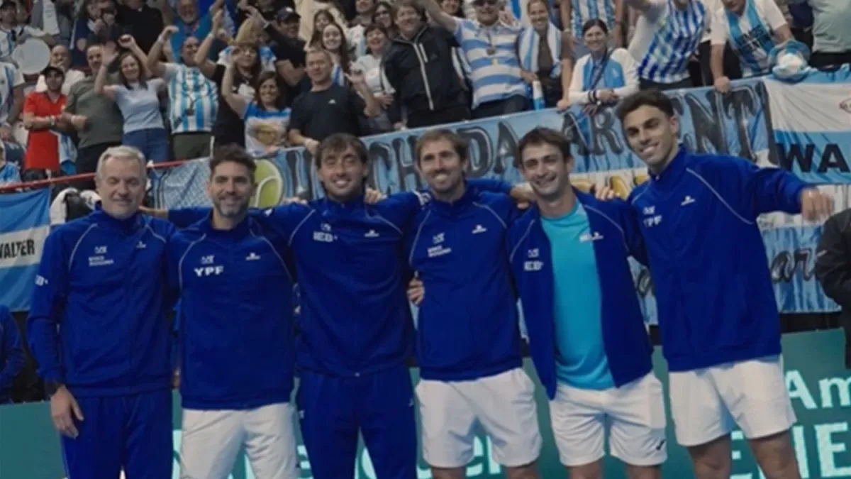 Argentina venció 3-1 a Turquía y se clasificó a los Qualifiers 2027 de Copa Davis