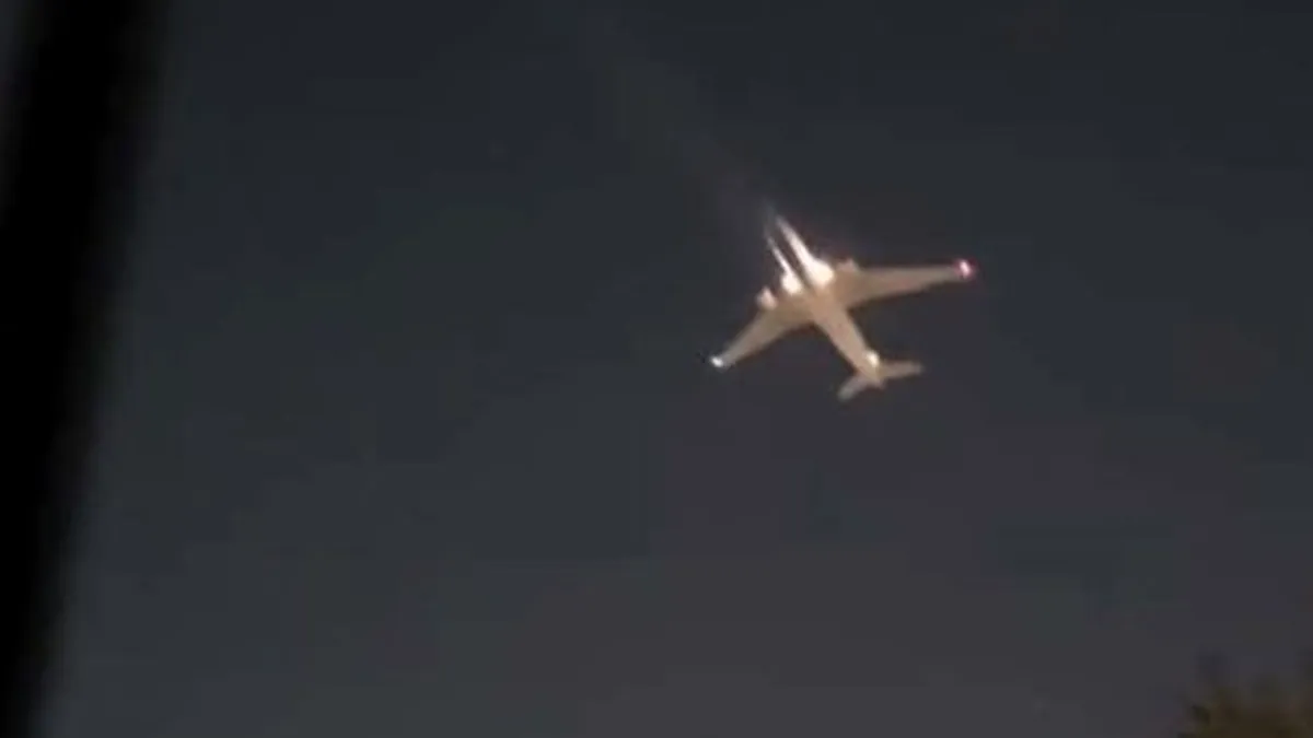 Avión de Aerolíneas Argentinas retornó a Ezeiza por falla en motor