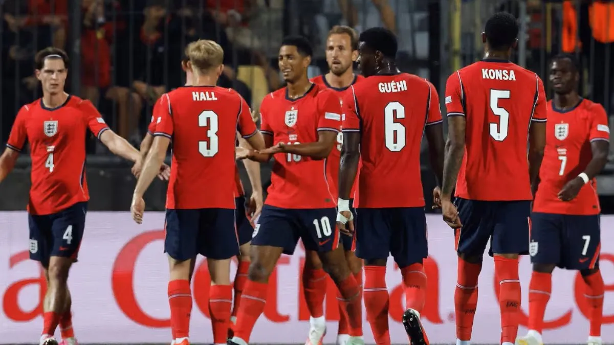 Inglaterra goleó 7-0 a Croacia en la Liga de Naciones