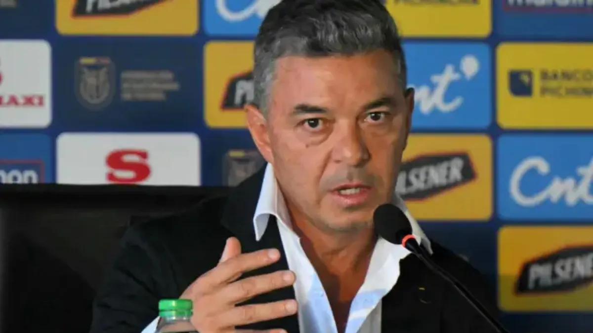 Marcelo Gallardo debuta con Ecuador y cae 3-0 ante Corea del Sur