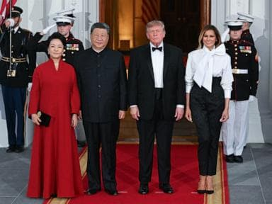 Trump and Xi Jinping hold high-stakes White House summit