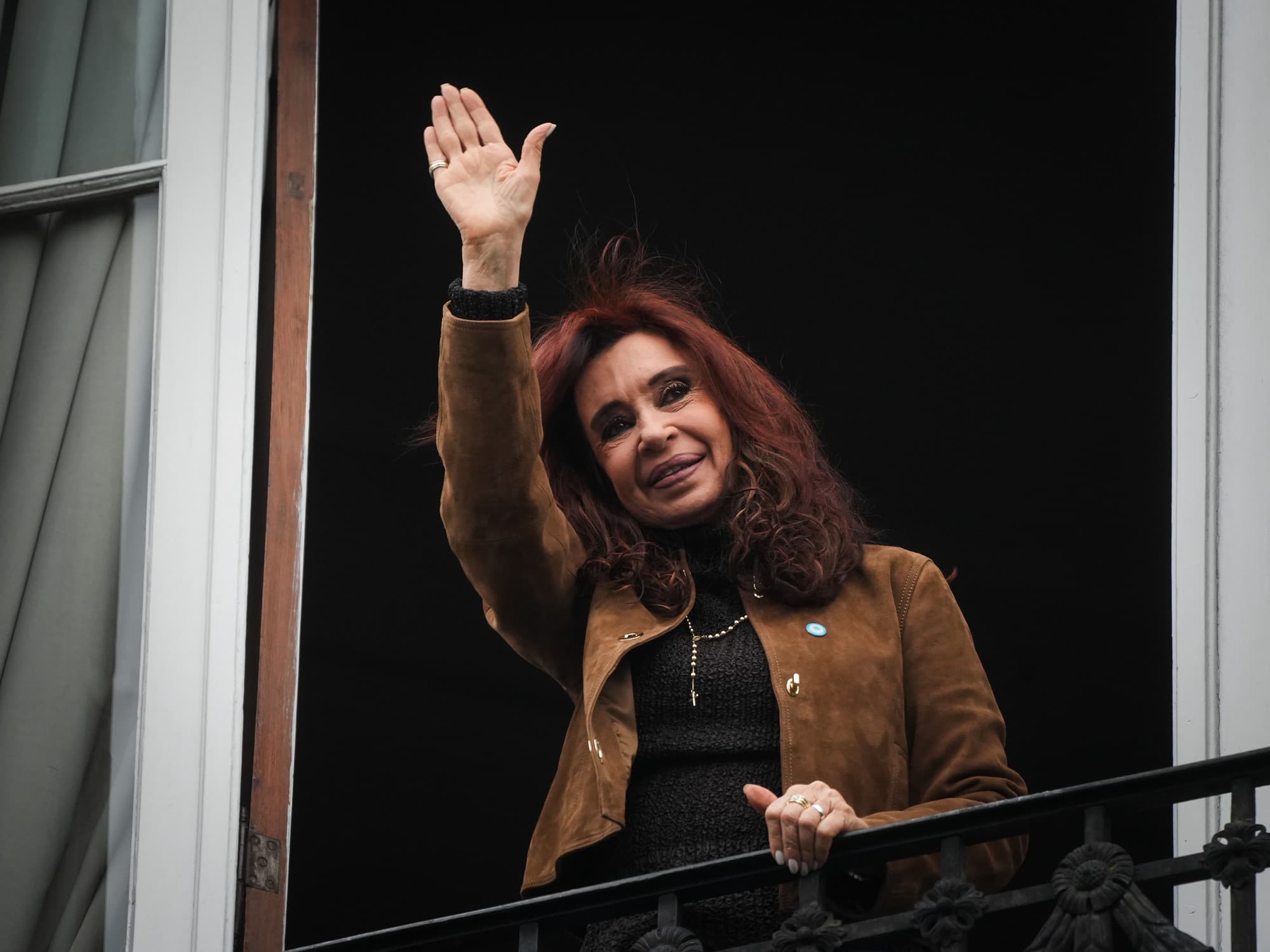 Kicillof defiende a Cristina Kirchner en acto del Día de la Lealtad