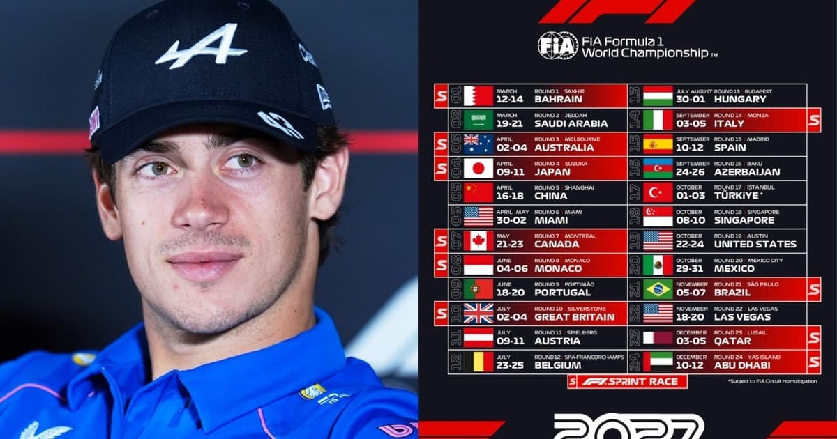 F1 confirma calendario 2027 sin Argentina, con más carreras sprint y retorno de Portugal y Turquía