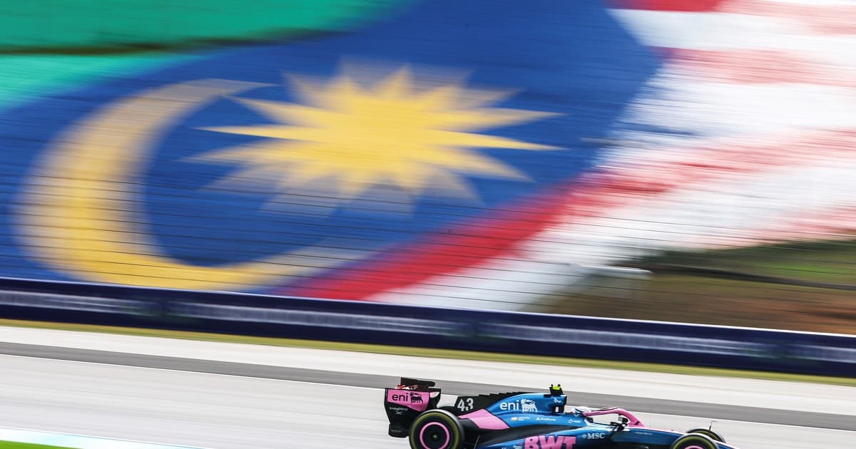 Colapinto recibe penalización de 15 posiciones en el GP de Bahrein en Malasia